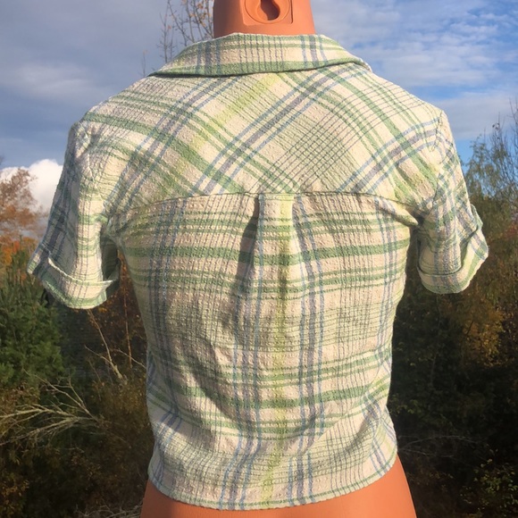 Monteau Los Angeles Plaid Button Up Shirt - Picture 3 of 5